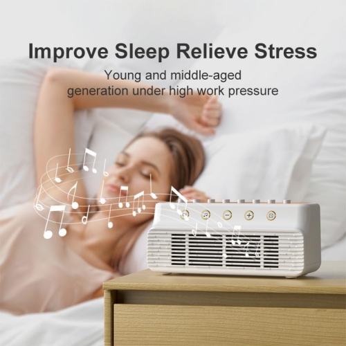 Retro white noise sleep sound, portable natural scene wireless Bluetooth speaker, adjust sleep simulation natural sleep aid speaker