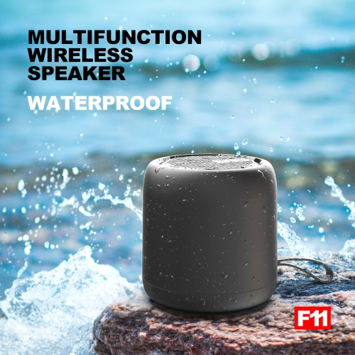Bluetooth Speaker Outdoor Wireless TWS Mini Subwoofer Portable Speaker, Waterproof Bluetooth Speaker, True HiFi Sound - White