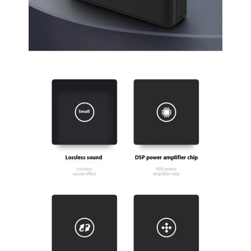 Berlin Bluetooth speaker, high-quality and high-volume subwoofer, home audiophile wireless Bluetooth speaker, waterproof multi-function speaker