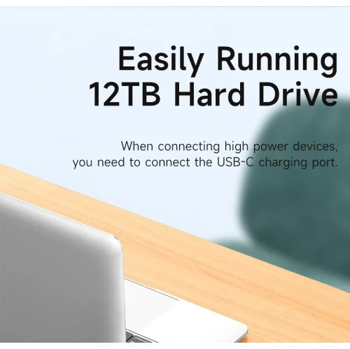 USB 3.0 high-speed hub hub one to four 4-port laptop hard drive expansion dock USB splitter - 1.5 meters 4-port USB 3.0 square hub US014 black