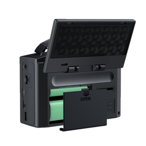 Radio solaire pleine bande + lampe de poche LED + haut-parleur Bluetooth Radio d'urgence