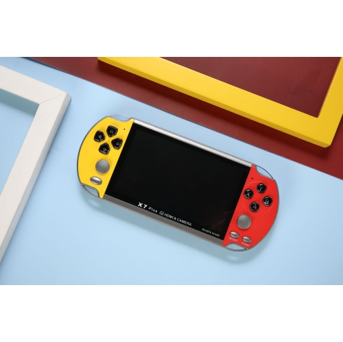 THE WAY  X7Plus Two-Player Game Console 5.1-Inch Large Screen HD Handheld Game Console GBa Arcade Retro Game Console, Classic Arcade Retro Game
