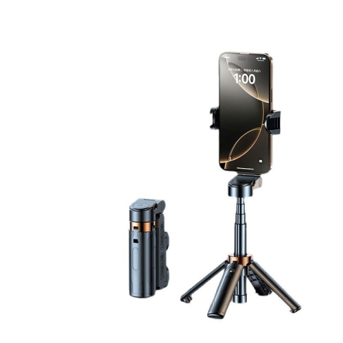 2025 New Ultra Mini Selfie Stick Travel Portable Universal Floor Standing Four-legged Photography Artifact 360 Degree Rotating Selfie Stick -