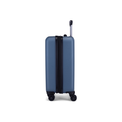 Bugatti - Tokyo 2 Piece Hardside Luggage Set with Expansion - Blue