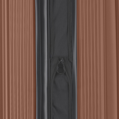 Bugatti - Singapore 3 Piece Hardside Luggage Set with Expansion - Brown