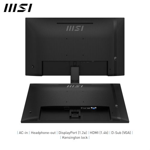 MSI 27" 1920 x 1080 120Hz 1ms (MPRT) / 4ms (GTG) IPS Monitor Tilt adjustable (PRO MP271A E2)