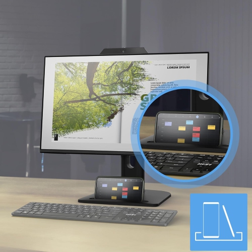 MSI 24" Conferencing Monitor, IPS, 1920 x 1080, 120Hz, Built-in Webcam and Speaker, Height Adjustable (PRO MP242PMG)