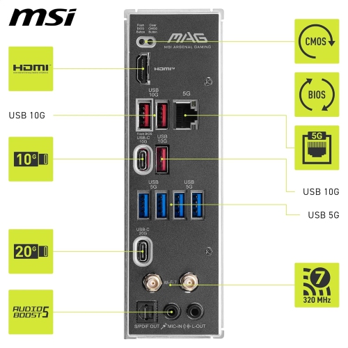 MSI MAG B850M MORTAR WIFI