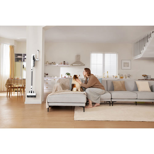 Tineco GO 150 Slim Cordless Bagless Stick Vacuum - White/Black