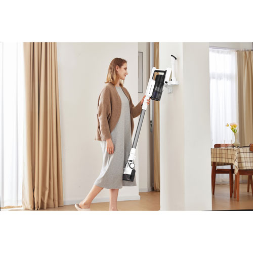 Tineco GO 150 Slim Cordless Bagless Stick Vacuum - White/Black
