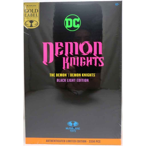 DC  Multiverse Demon Knights 7 Inch Action Figure Exclusive - Light The Demon Gold Label In Black