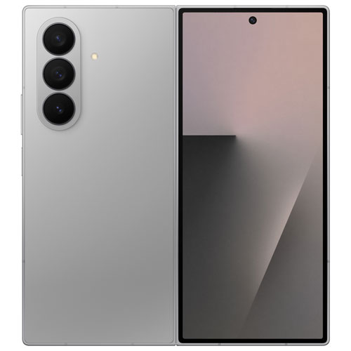 TELUS Samsung Galaxy Z Fold7 5G 256GB - Silver Shadow - Monthly Financing
