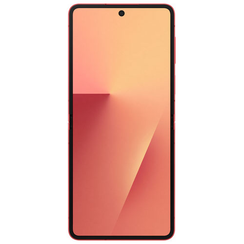 Freedom Mobile Samsung Galaxy Z Flip7 5G 256GB - Coral Red - Monthly Tab Payment