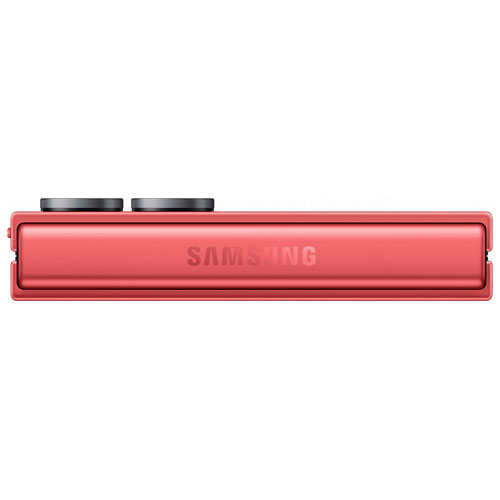 Freedom Mobile Samsung Galaxy Z Flip7 5G 256GB - Coral Red - Monthly Tab Payment