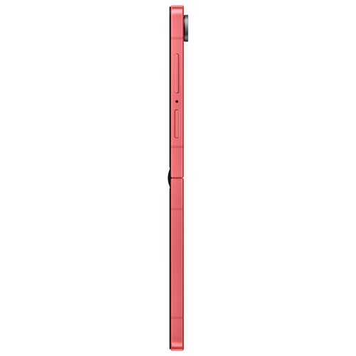 Freedom Mobile Samsung Galaxy Z Flip7 5G 256GB - Coral Red - Monthly Tab Payment
