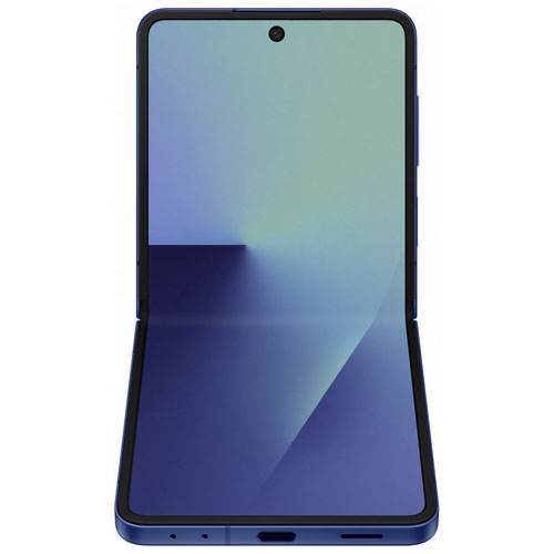 TELUS Samsung Galaxy Z Flip7 5G 256GB - Blue Shadow - Monthly Financing