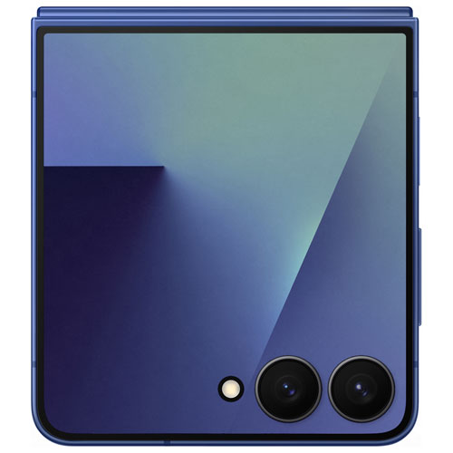 TELUS Samsung Galaxy Z Flip7 5G 256GB - Blue Shadow - Monthly Financing