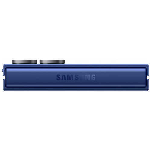 TELUS Samsung Galaxy Z Flip7 5G 256GB - Blue Shadow - Monthly Financing