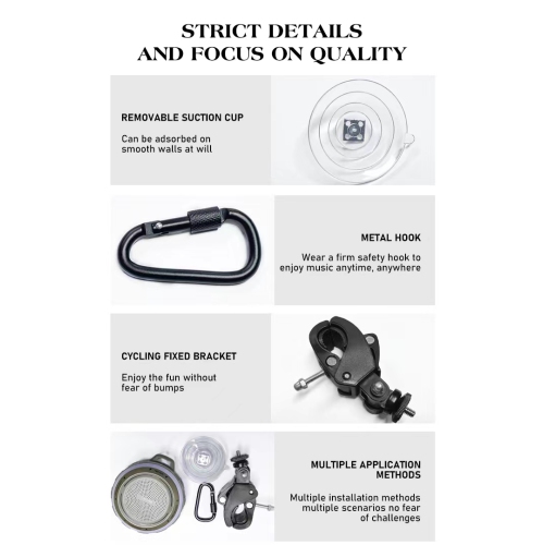 LENYES S223 Portable RGB Bluetooth Speaker | BT 5.3 Low-Latency • IPX6 Dust & Water Resistant • 5 W RMS Full-Range Driver • 1500 mAh = 20 h Playtime