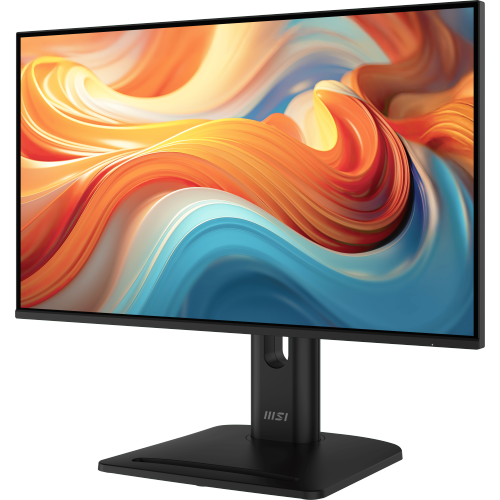 MSI 23.8" 1920 x 1080 144Hz 1ms (MPRT) / 4ms (GTG) IPS Monitor Tilt Swivel Height and Pivot adjustable, Speaker (PRO MP245PG E14)