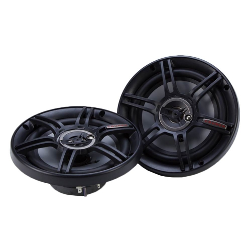 Crunch – Haut-parleurs CS pour l'auto CS-653 300 Watts à 3 voies de 6,5 po, 4 ohms, noir