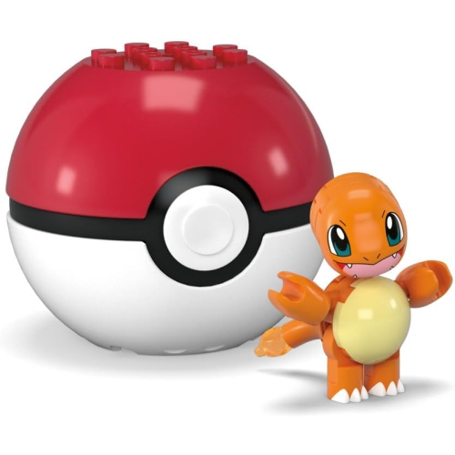 Ballon de construction Pokémon Evergreen Charmander de MEGA Pokémon pour enfants de 6 ans et plus