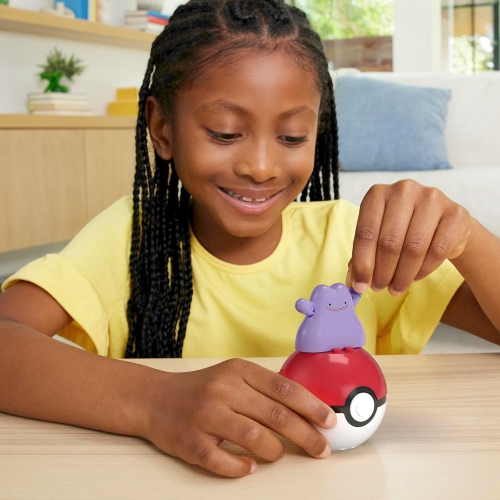 MEGA Pokémon Evergreen Ditto Pokémon Building Toy for Ages 6 and Up