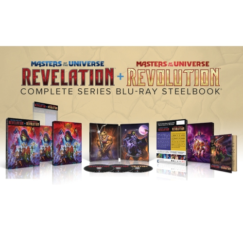 Masters of the Universe: Revelation + Revolution [Steelbook] [Blu-Ray]