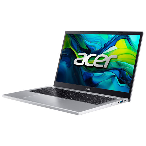 Portable de 15,6 po Aspire Go d'Acer - Argenté pur