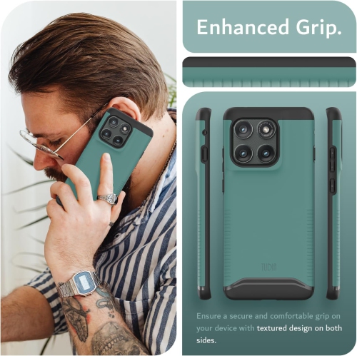 TUDIA Merge Motorola Edge 2025 Case Dual Layer - Hunter Green