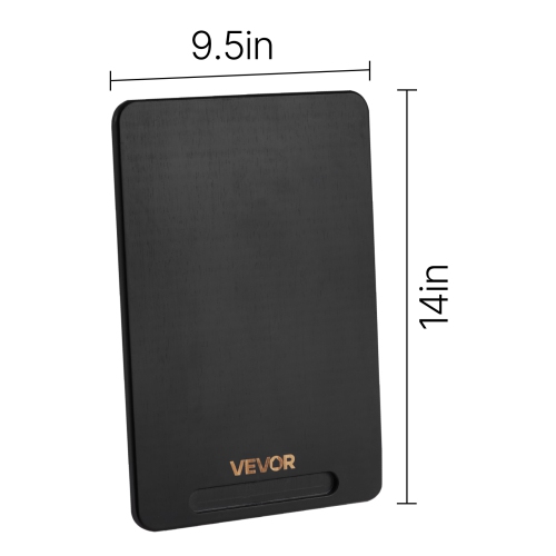 VEVOR Appliance Slider, Small 14 x 9.5-inch, Rolling Sliding Tray with Silent Rubber Wheels & Hollow Handle, Easy to Clean, Appliance Rolling Tray