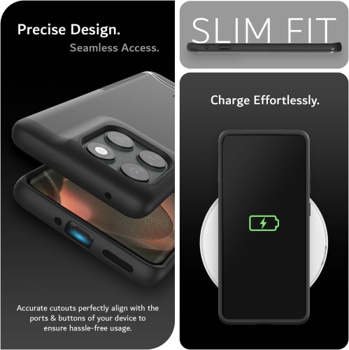 TUDIA Merge Motorola Edge 2025 Case Dual Layer - Black