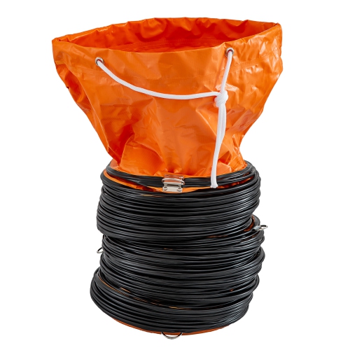 VEVOR 25ft Ducting Hose, PVC Flexible HVAC Duct Hosing for 10 Inch Utility Blower Exhaust Fan
