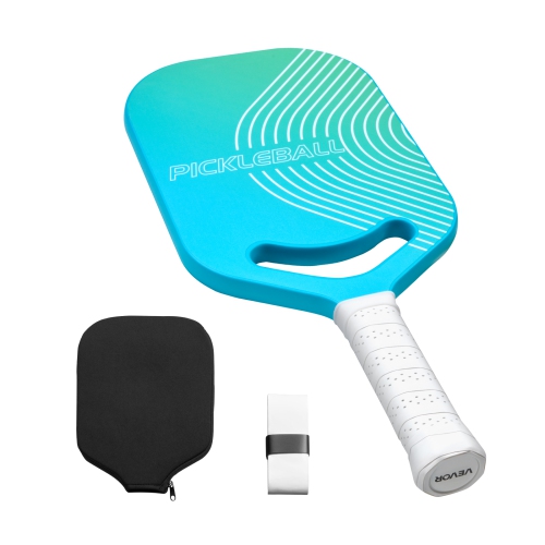 VEVOR T700 Pickleball Paddle with Aero Throat, Carbon Fiber Surface & Honeycomb Core, Professional Pickleball Paddle with Increased Power & Control &