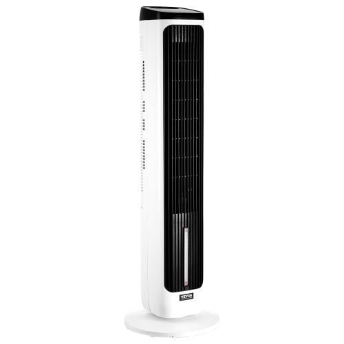 VEVOR 23.3ft/s Tower Fan,Velocity Quiet Floor Fan, 70° Oscillating Fans for Indoors with 9 Speeds, 4 Modes,24H Timer,Portable Standing Bladeless Fan