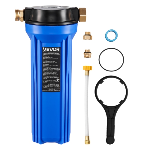 VEVOR  Rv Water Filtration System, Drinking/washing Water Filter System for Campers, Remove Sediments, Chlorine, Bad Tastes, Odors, And Most