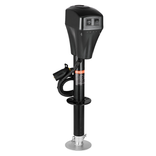 VEVOR  5000 Lbselectric Trailer Jack, Heavy Duty Rv Electric Power Tongue Jack \w 7-Pin Connector, Manual Crank Handle & Weatherproof Jack Cover