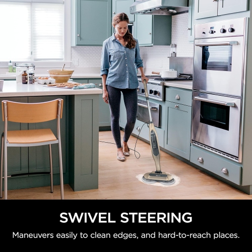 Refurbished - Shark All-in-One Scrubbing & Sanitizing Hard Floor Steam Mop, Designed for Hard Floors, S7005