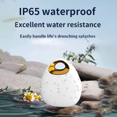 Smart Bluetooth anti-lost global locator, suitable for Apple FindMy Android GPS tracker, mobile phone luggage pet child tracker - black gold