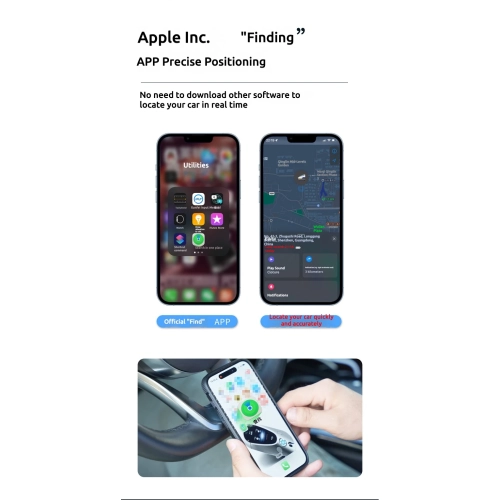 Convient à l'allume-cigare iOS d'Apple, au chargeur de voiture intelligent et au dispositif anti-perte, au localisateur à distance certifié MIF, au