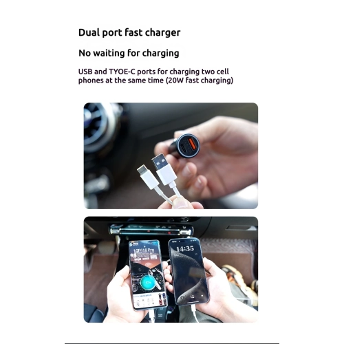 Convient à l'allume-cigare iOS d'Apple, au chargeur de voiture intelligent et au dispositif anti-perte, au localisateur à distance certifié MIF, au