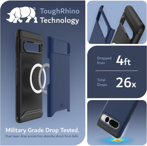 Étui Merge de TUDIA pour Pixel 7 Pro de Google avec MagSafe - Indigo