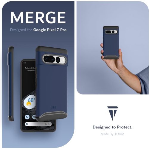 Étui Merge de TUDIA pour Pixel 7 Pro de Google avec MagSafe - Indigo