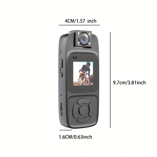 New 4K ultra-clear sports camera with WiFi front chest clip portable infrared night vision cycling recorder outdoor sports camera-4K