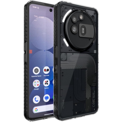 TUDIA LUCION Nothing Phone 3a Pro Case Anti-Yellowing - Clear