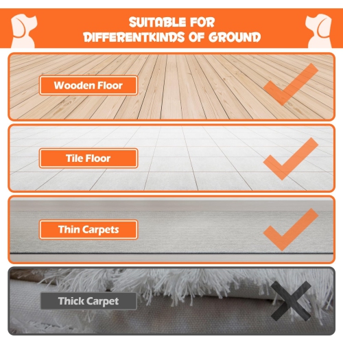 Balle de chien interactive de Zachvo avec lampes flash LED pour petits chiens de taille moyenne, balle Wicked Ball à activation par mouvement