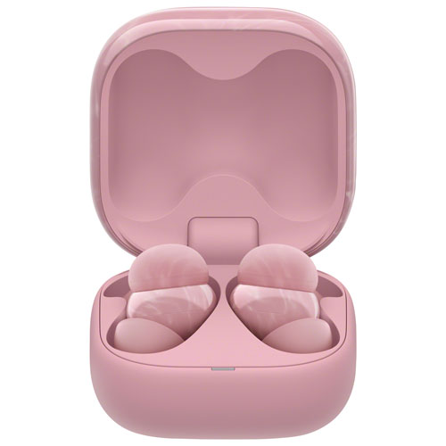 Écouteurs boutons 100 % sans fil à suppression du bruit LinkBuds Fit de Sony - Rose