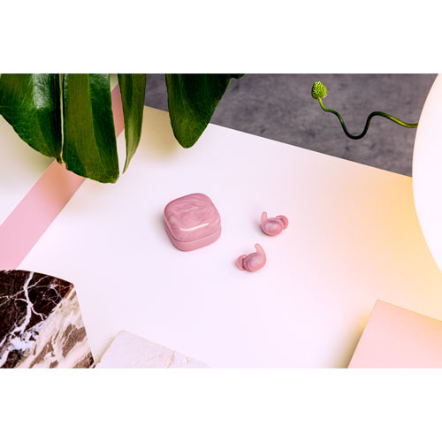 Écouteurs boutons 100 % sans fil à suppression du bruit LinkBuds Fit de Sony - Rose