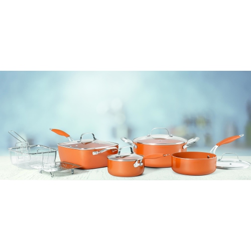 Starfrit Eco Copper 10 Piece Cookware Set