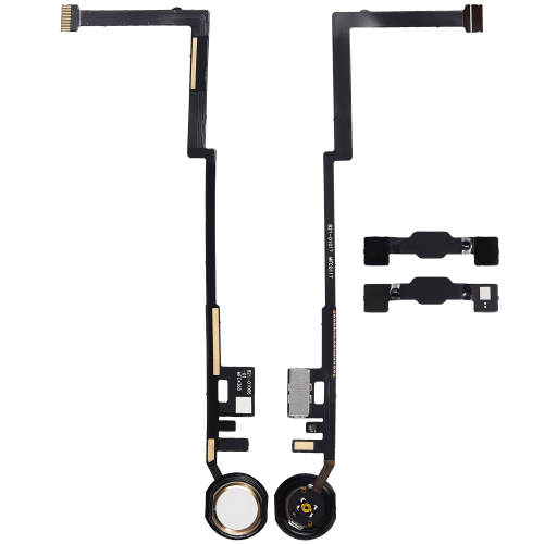 ESOURCE PARTS  Replacement Home Button Flex Cable Compatible for Ipad 5 (2017) / Ipad 6 (2018) (Aftermarket Plus) (Gold)